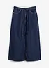 Džínová midi sukně, Mid Waist, Super Soft, bonprix