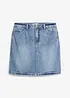 Džínová sukně Mid Waist, Low Stretch, bonprix