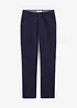 Strečové chino kalhoty Slim Fit s nastavitelným pasem, Straight, bonprix