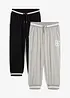 Joggingové kalhoty s 3/4 délkou (2 ks v balení), bonprix