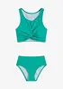 Bikiny s podprsenkovým topem z recyklovaného polyesteru (2dílná souprava), bonprix