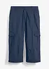 3/4 kalhoty z čisté bavlny, Loose Fit, bonprix