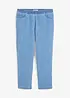 7/8 kalhoty bez zapínání, Mid Waist, bonprix