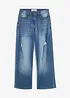 Džíny Wide Leg, Mid Waist, bonprix