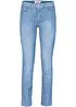 Cropped džíny Slim Fit Mid Waist, bonprix