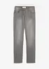 Strečové džíny Mid Waist, Straight, bonprix