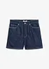 Džínové šortky, High Waist, Low Stretch, bonprix