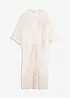 Transparentní plážové kimono s krajkou, bonprix