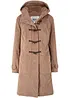Polodlouhý kabát Dufflecoat, z manšestru, bonprix