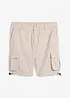 Cargo bermudy s pohodlným pasem, Regular Fit, bonprix