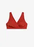Bikinový top s výstřihem do V, bonprix