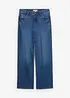 Volné džíny Straight, Mid Waist, bonprix