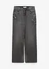 Džíny Baggy, Mid Waist, bonprix