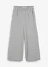 Culotte kalhoty s vlněným vzhledem, bonprix