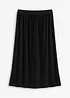 Žerzejová sukně ze splývavé viskózové směsi, bonprix