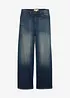 Džíny Straight Loose, High Waist, Low Stretch, bonprix