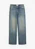 Džíny Wide Leg, High Waist, bonprix