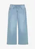 Džíny Wide Leg, Mid Waist, bonprix