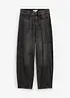 Balonové džíny, Mid Waist, Super Soft, bonprix