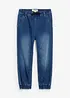 Teplákové džíny bez zapínání Regular Fit, Straight, bonprix