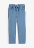 Kalhoty bez zapínání z čisté bavlny, Regular Fit, Straight, bonprix