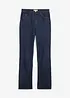 Džíny Straight, High Waist, Long, z organické bavlny, bonprix