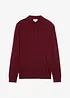 Pólo svetr z jemné pleteniny s luxusní merino vlnou, Slim Fit, bonprix