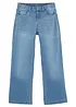Džíny Wide Leg, Mid Waist, bonprix