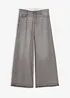 Džíny Wide Leg, Mid Waist, pohodlný pas, bonprix
