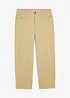 Keprové kalhoty s pohodlným pasem, Relaxed Fit, Straight, bonprix