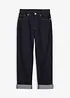 Džíny Loose Fit, Straight, s nastavitelným pasem, bonprix