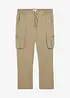 Cargo kalhoty Regular Fit z čisté bavlny, Straight, bonprix