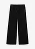 Manšestrové kalhoty s pohodlným pasem, High Waist, bonprix