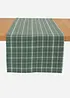 Běhoun na stůl s kostkovaným vzorem, z organické bavlny, bonprix