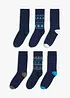 Ponožky s organickou bavlnou (6 párů v balení), bonprix