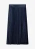 Plisovaná sukně z jemného saténu, bonprix