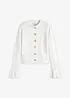 Pletený kabátek s ozdobnými knoflíky, bonprix