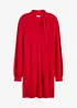Pletené šaty s mašlí, z měkké viskózové směsi, bonprix