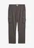 Termo cargo kalhoty Relaxed Fit, s pohodlným pasem, Straight, bonprix