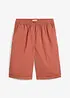 Bermudy z materiálu papertouch z bavlněné směsi, bonprix