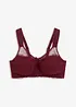 Odlehčující podprsenka bez kostic, s polstrovanými ramínky, bonprix