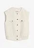 Blejzrová vesta s podílem vlny, bonprix