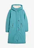 Zimní kabát s medvídkovou kožešinou na kapuci, bonprix