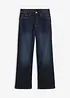Termo džíny Wide Leg, Mid Waist, s žerzejovou podšívkou, bonprix