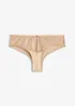 Brazilské kalhotky s výšivkou, bonprix