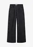 Kalhoty Wide Leg z bavlněného streče, bonprix