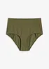 Bikinové kalhotky s normálně vykrojenými nohavičkami, High Waist, bonprix