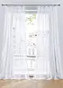 Průsvitná záclona s potiskem (1 ks), bonprix