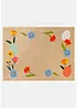 Pratelná rohožka s jarním designem, bonprix