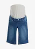 Těhotenské džínové bermudy, bonprix